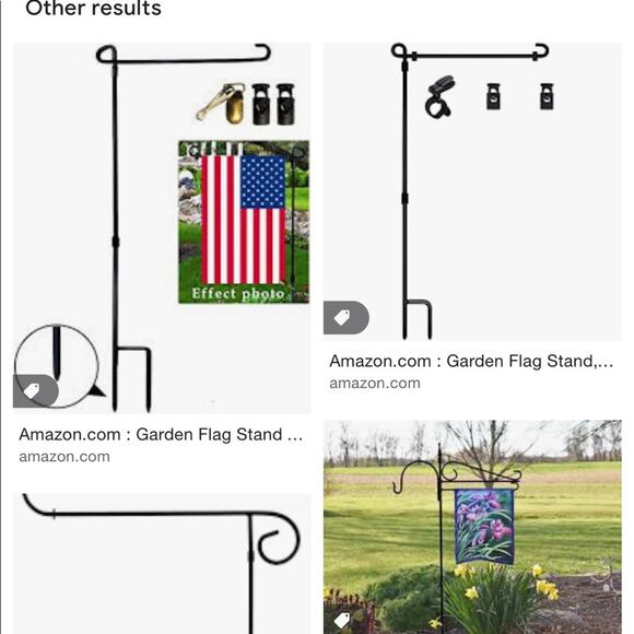 Welcome M monogram polkadot garden flag 13x18 - Picture 8 of 8